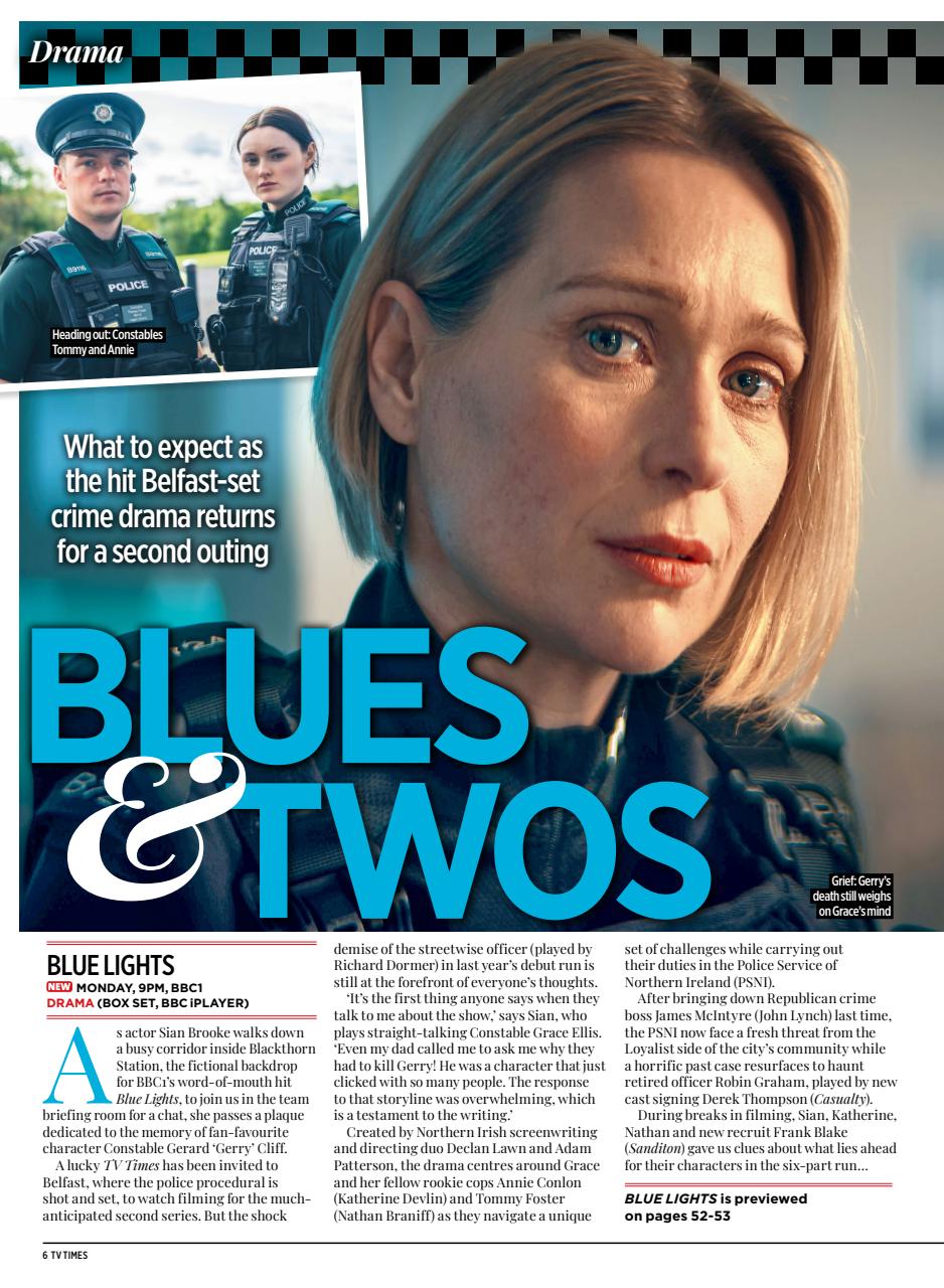 Tv Times Magazine - 13 Apr 2024 Edizione Posteriore