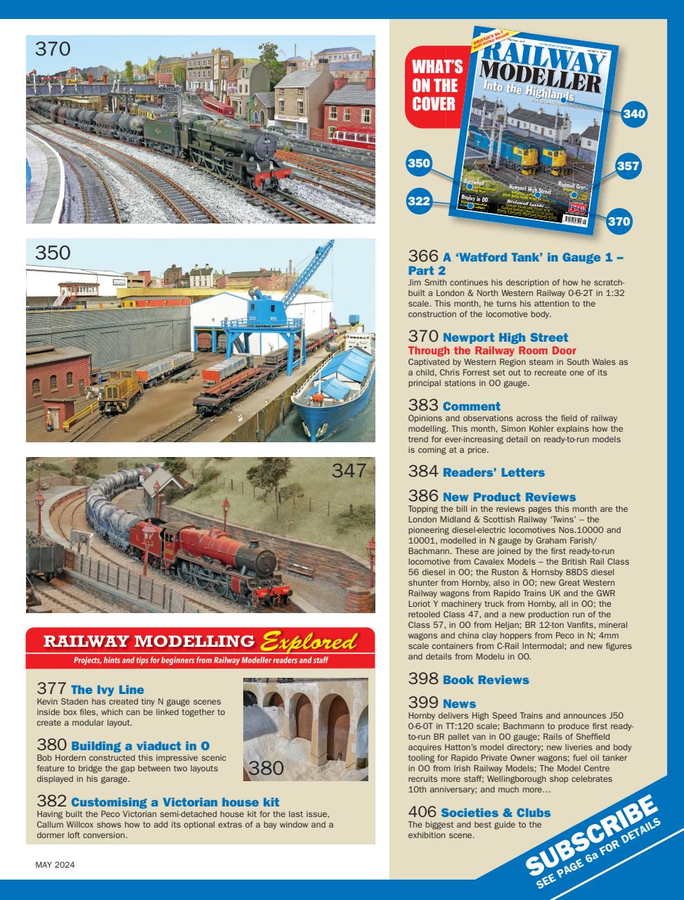 Railway Modeller Magazine - May 2024 Edición anterior