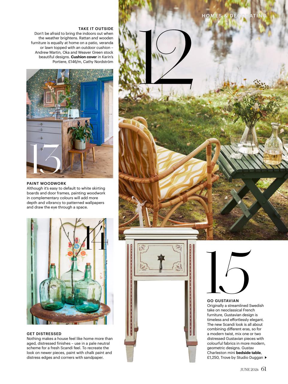 Country Living Magazine Subscriptions and Jun-24 Issue