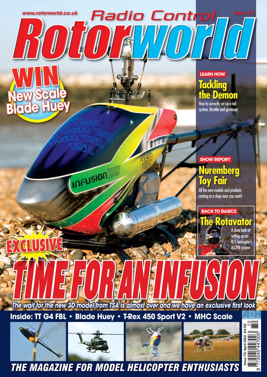 Radio Control Rotor World Magazine 72 Back Issue