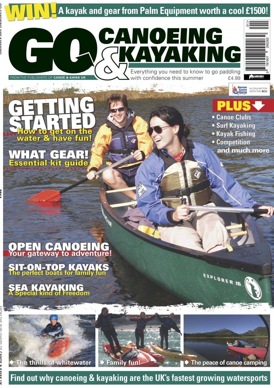 Go Canoeing and Kayaking Magazine Issue 1 (2011) Edizione posteriore