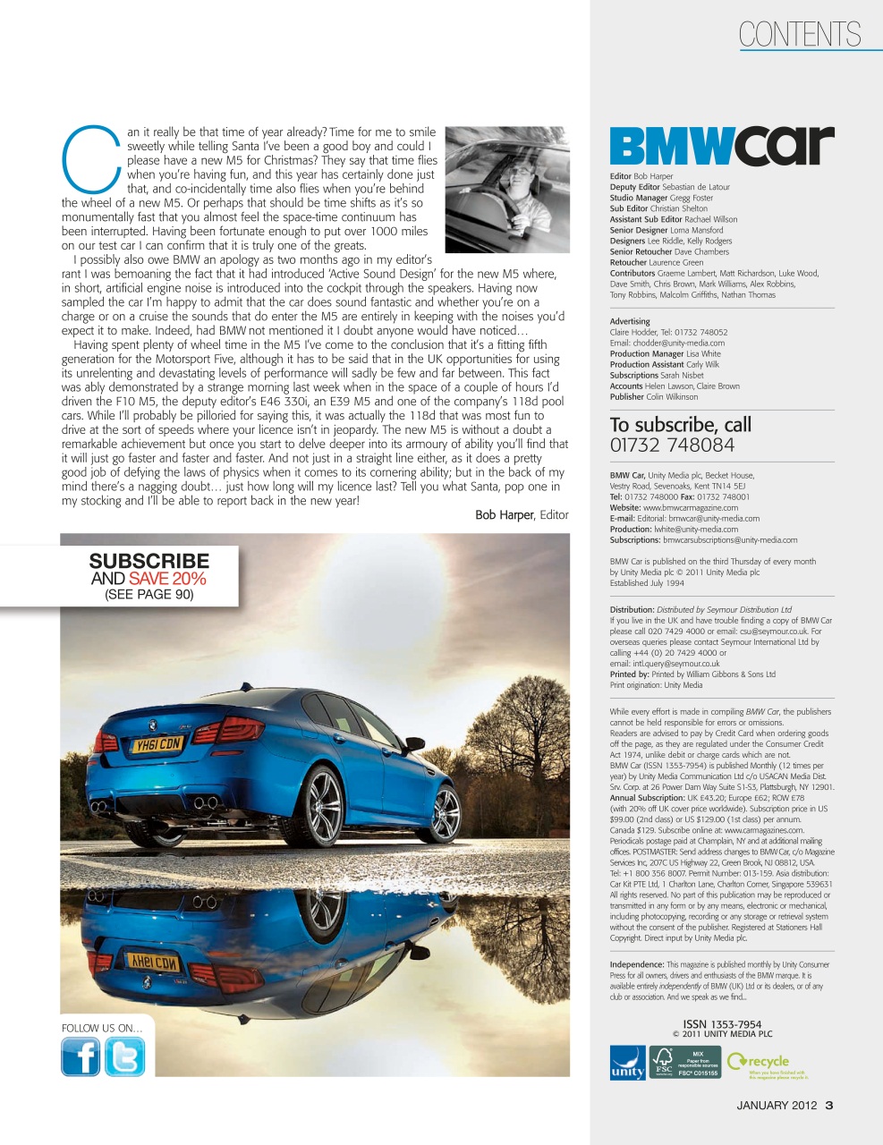 Total Bmw Magazine January 2012 Back Issue