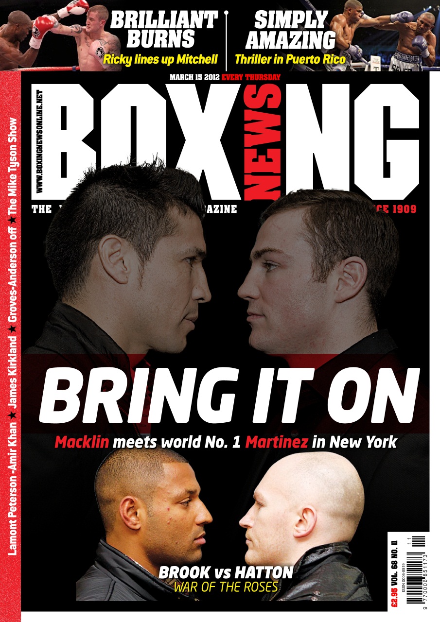 Boxing News Magazine - 15th March 2012 Back Issue