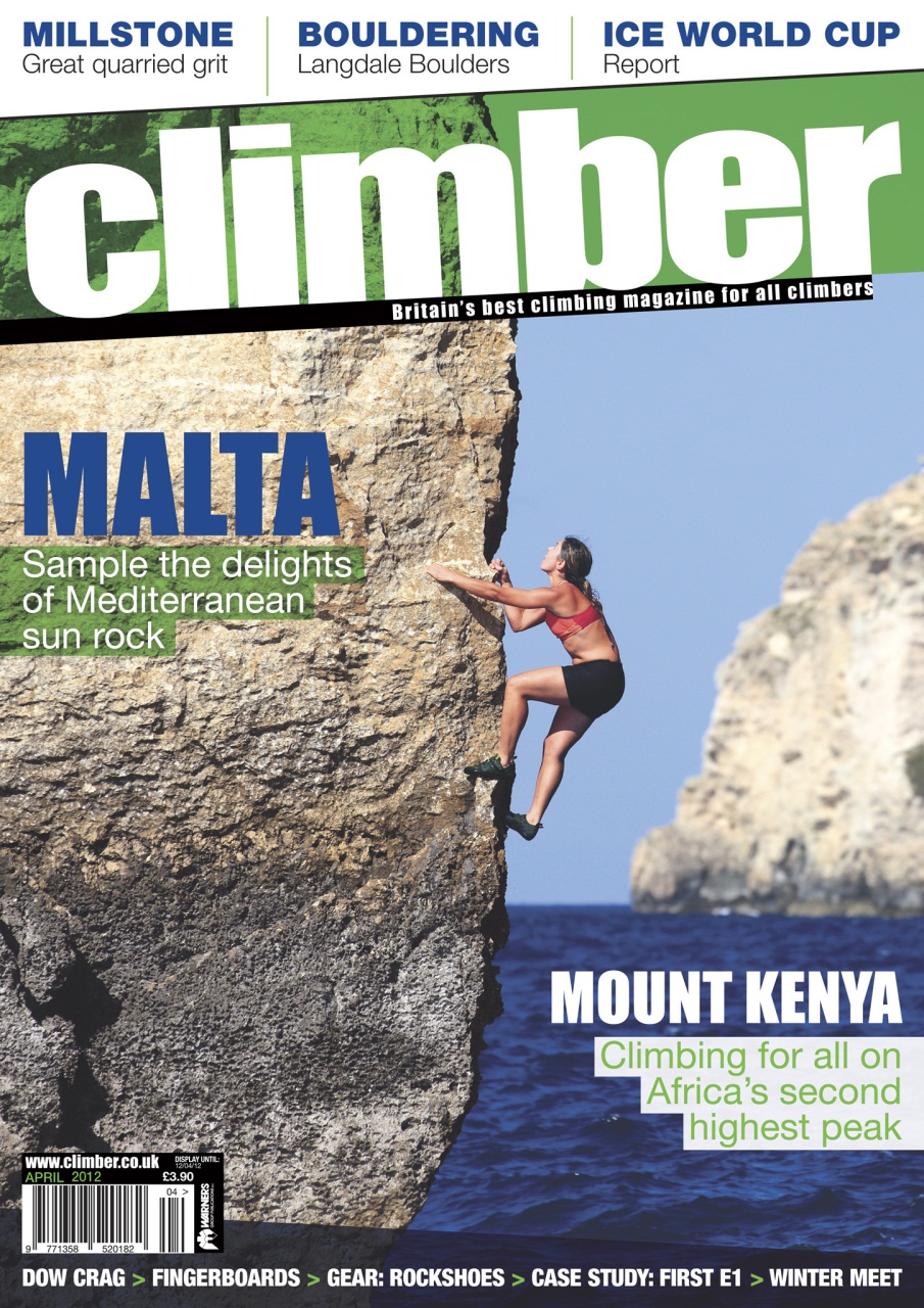 Climber Magazine Climber Apr 12 Back Issue