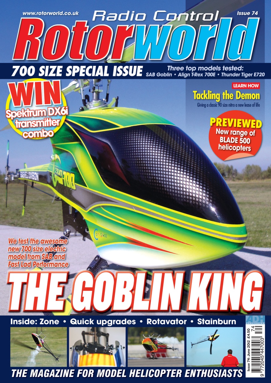 Radio Control Rotor World Magazine 74 Back Issue
