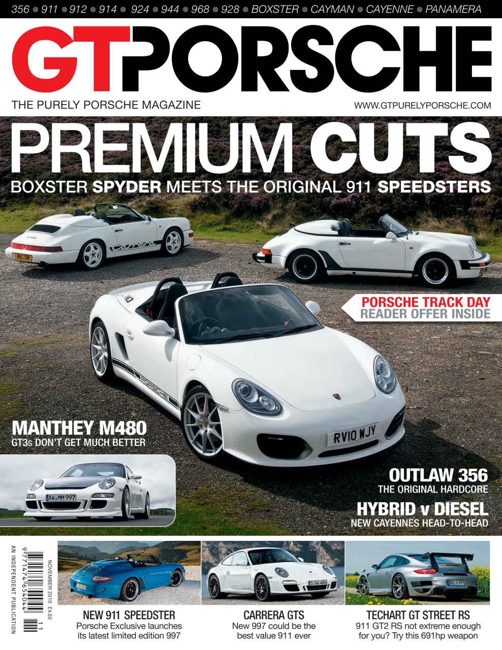 GT Porsche Magazine November 2010 Back Issue