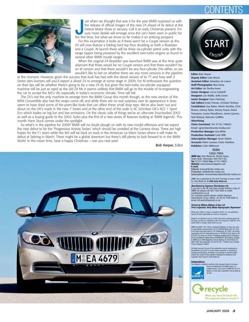 Total Bmw Magazine January 2009 Back Issue