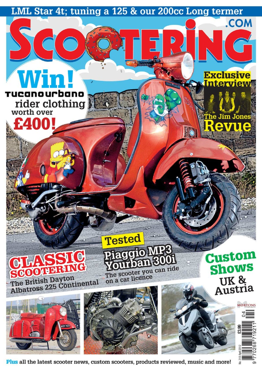 Scootering Magazine April 2012 Subscriptions Pocketmags