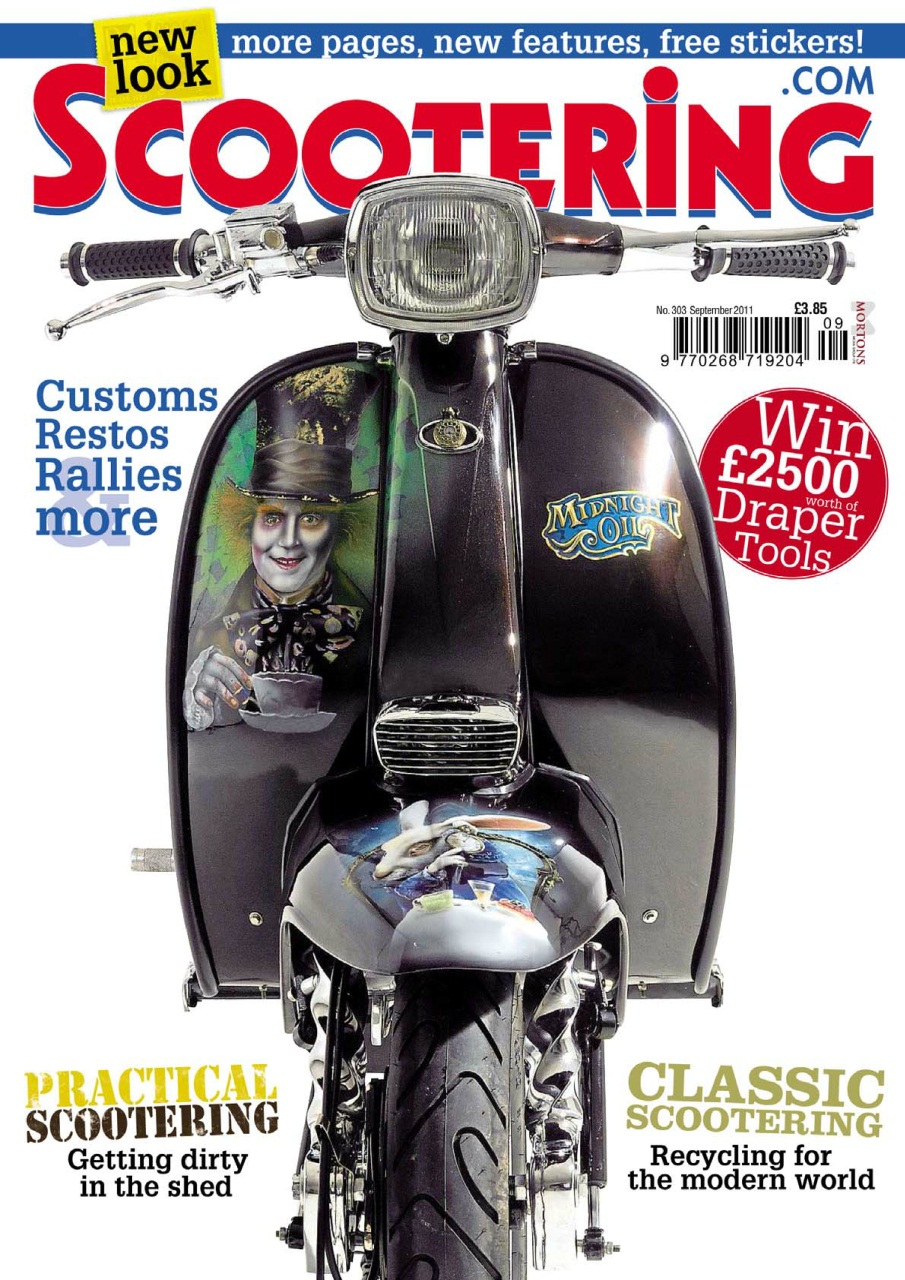 Scootering Magazine September 2011 Back Issue