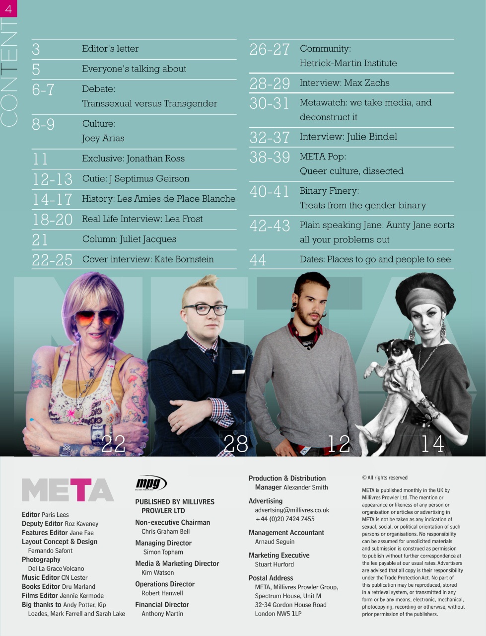 META Magazine issue 3 Back Issue