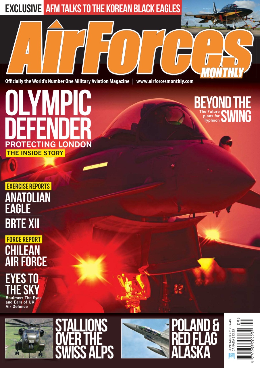 AirForces Monthly Magazine - September 2012 Back Issue