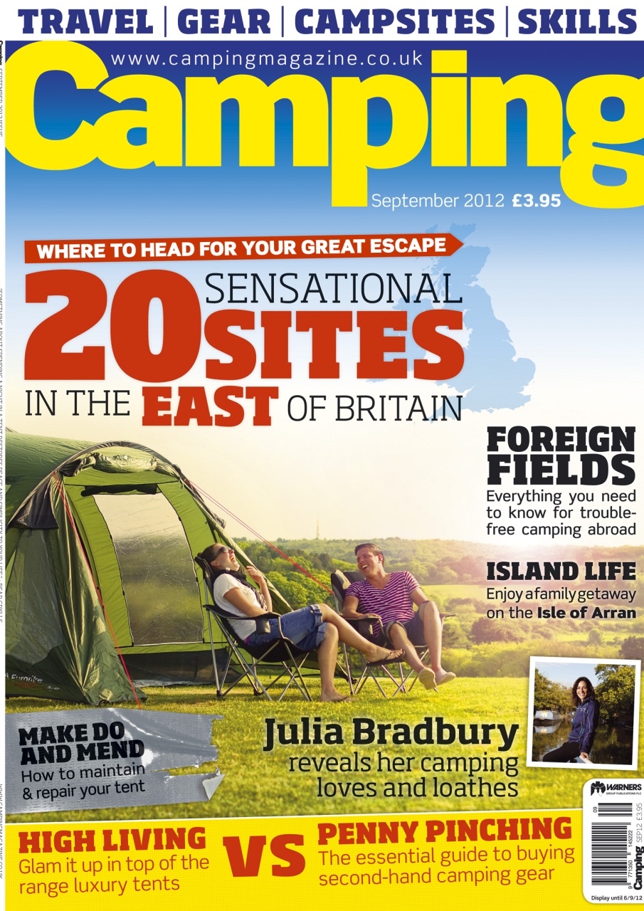 Camping Magazine September 2012 Back Issue