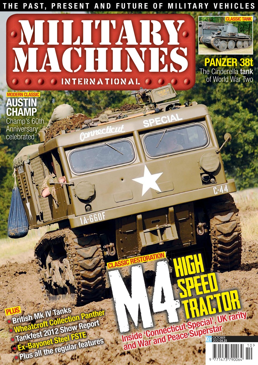 Military Machines International Magazine - October 2012 Back Issue