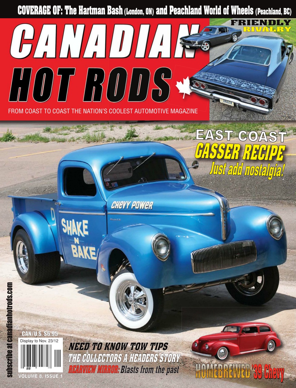 Canadian Hot Rods Magazine - Volume 8 Issue 1 Subscriptions | Pocketmags