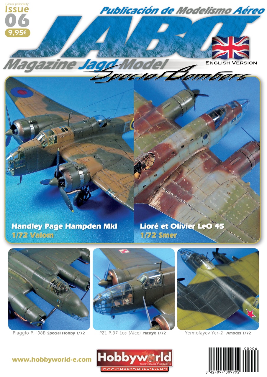 Jabo English Magazine JABO MAGAZINE 06 SPECIAL BOMBERS Back Issue