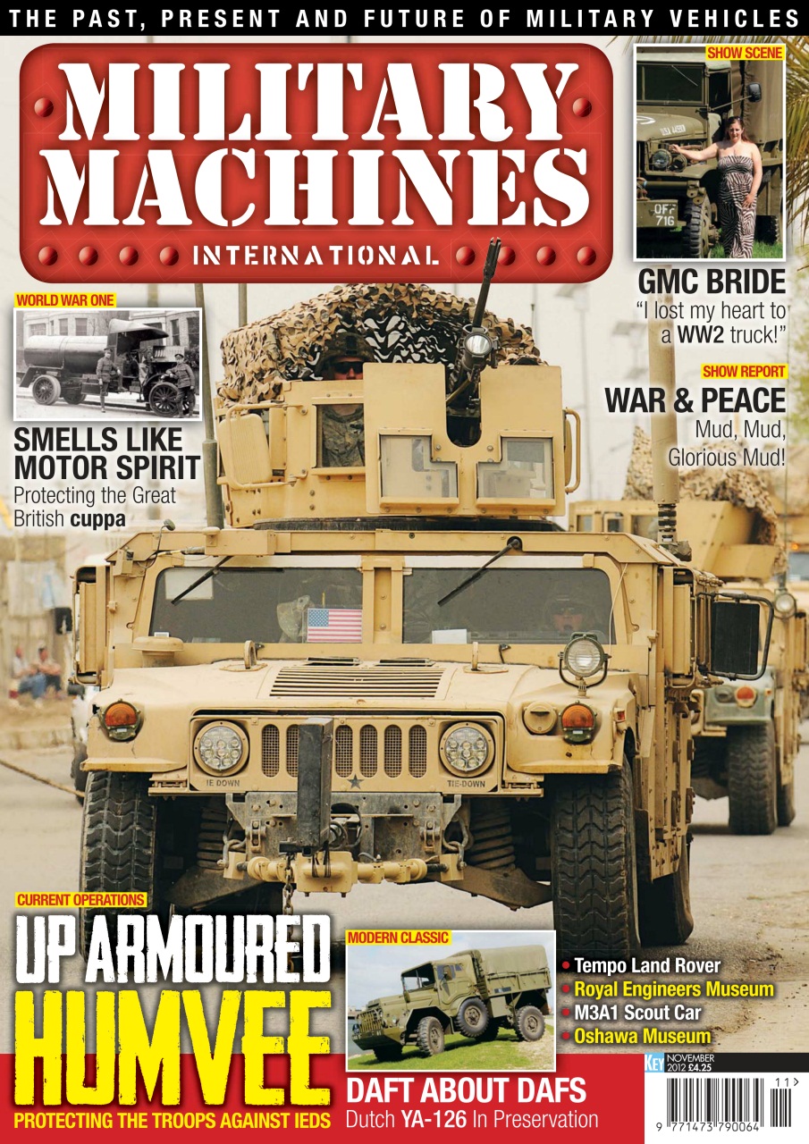 Military Machines International Magazine - November 2012 Back Issue