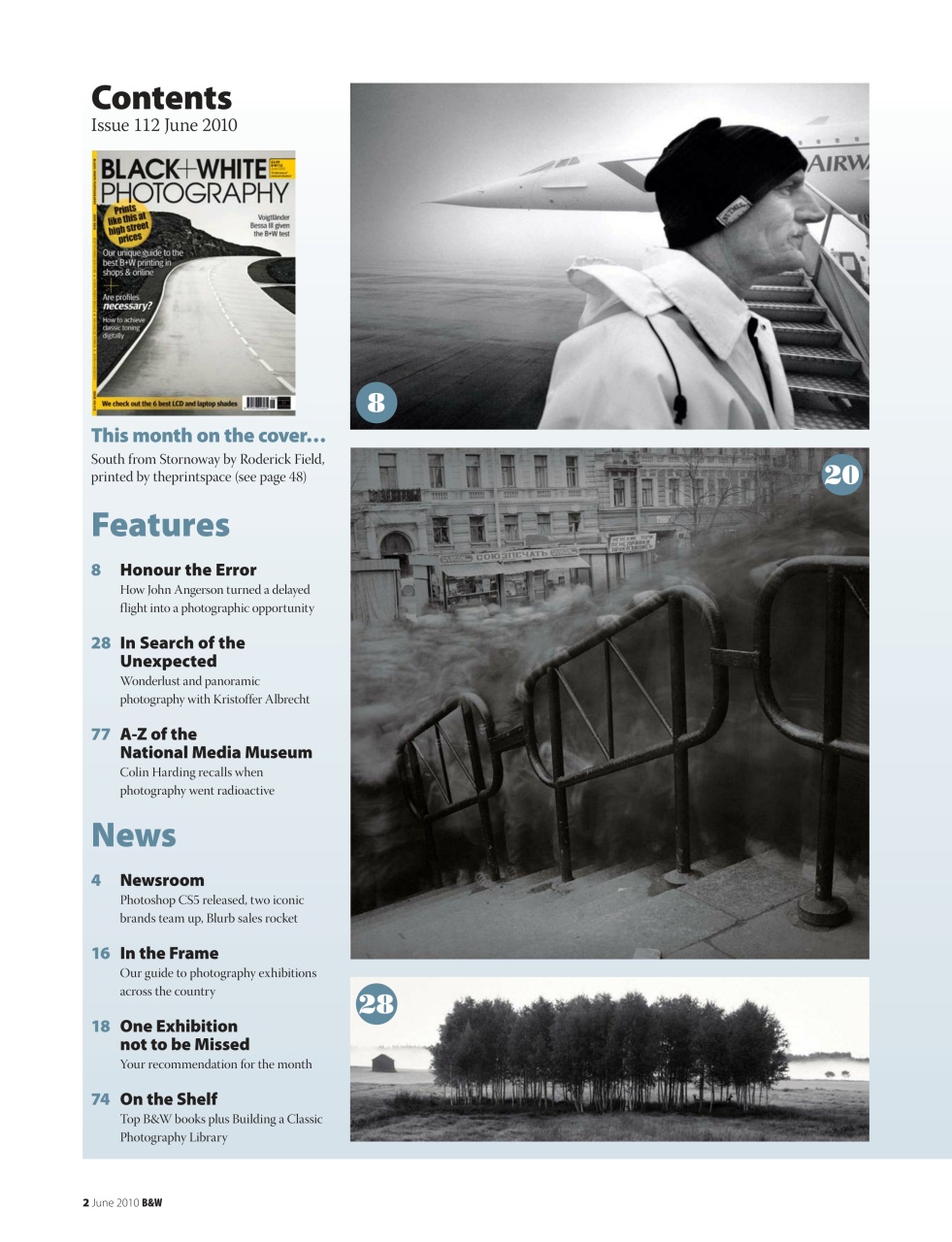 Black+White Photography Magazine June 2010 Back Issue