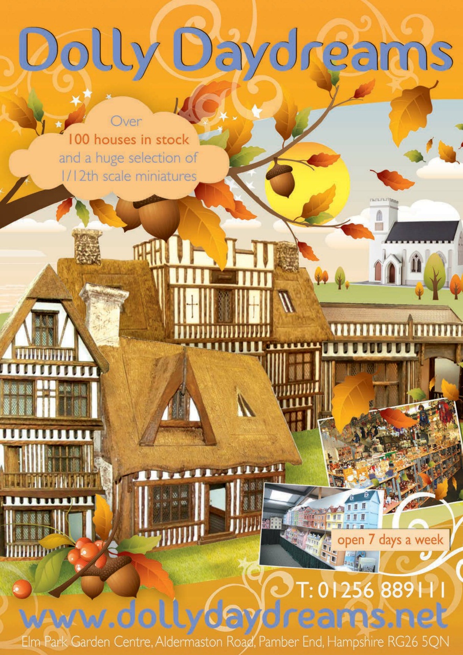 Dolls House and Miniature Scene Magazine DHMS Dec12 (Iss 222) Back Issue