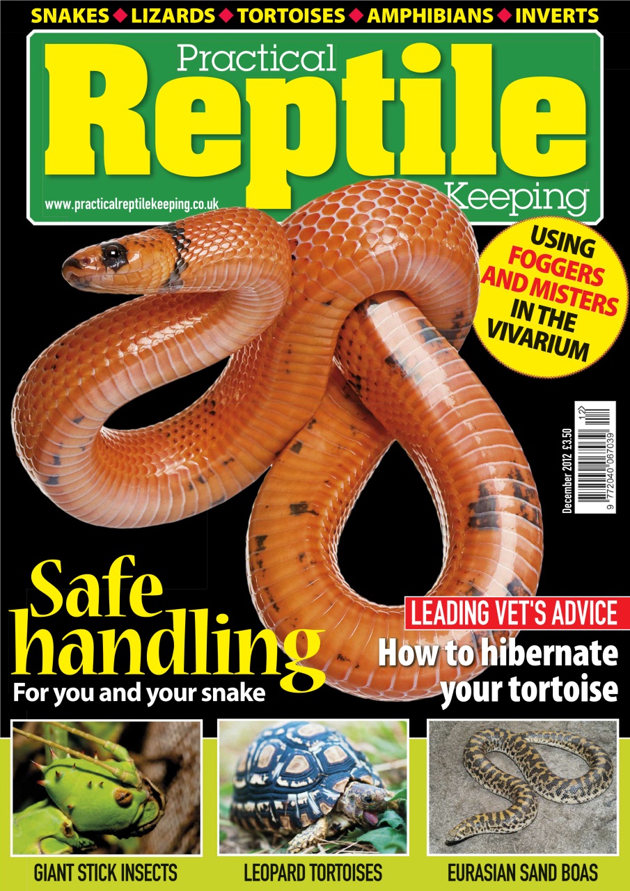 Practical Reptile Keeping Magazine - No.43 Snake Handling Back Issue