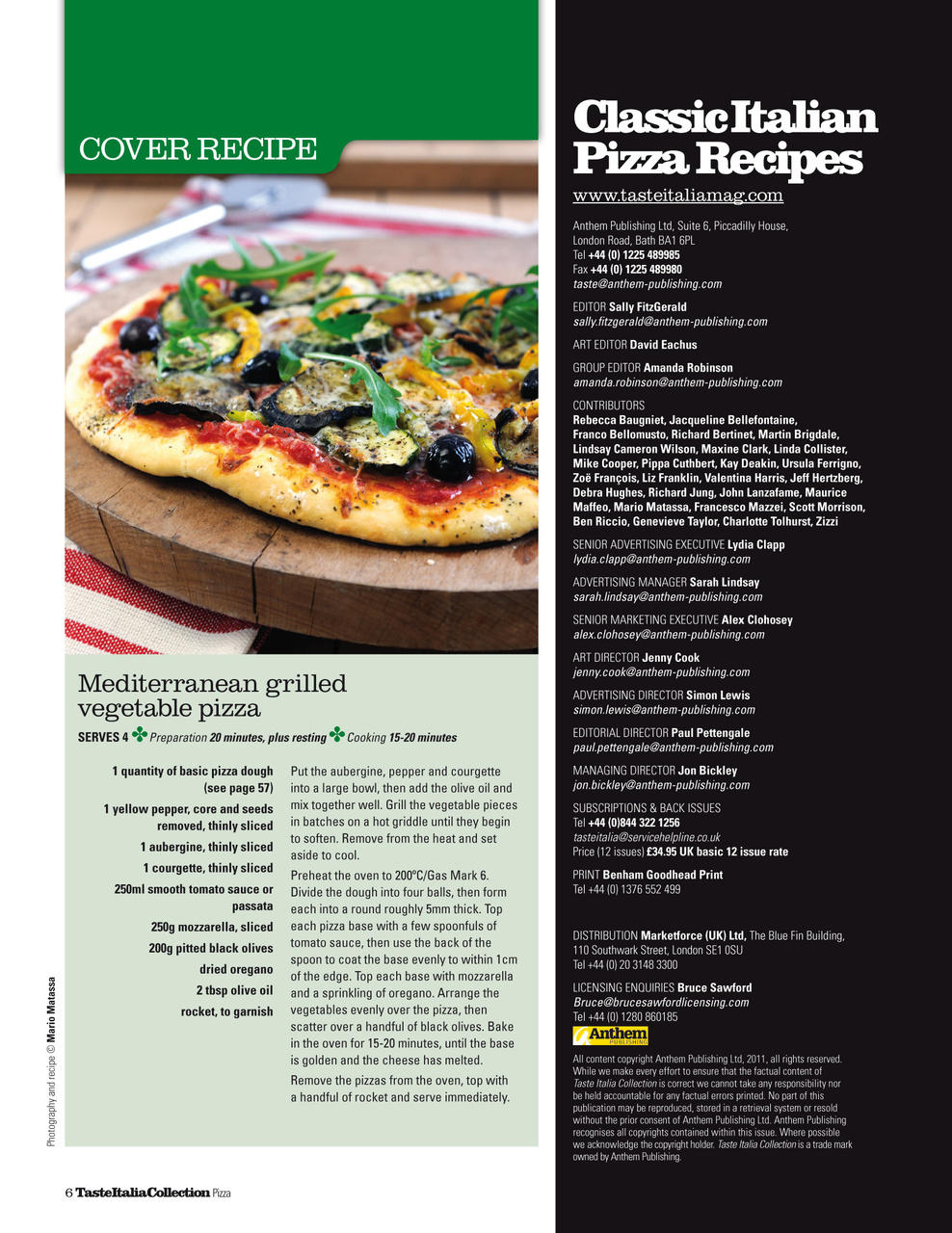 Classic Italian Pizza Collection Magazine Subscriptions and Classic