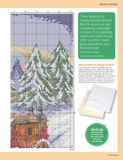 Cross Stitch Gold Magazine - December 2012 Back Issue