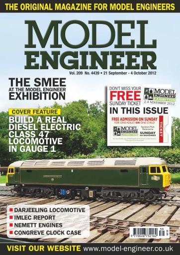 Model Engineer - Vol. 209 No. 4439