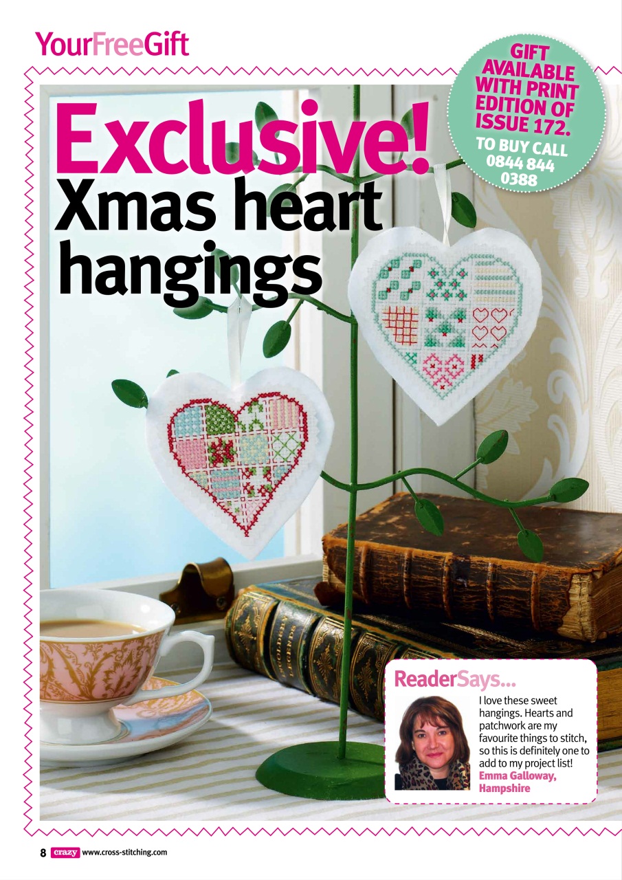 Cross Stitch Crazy Magazine January 2013 Back Issue