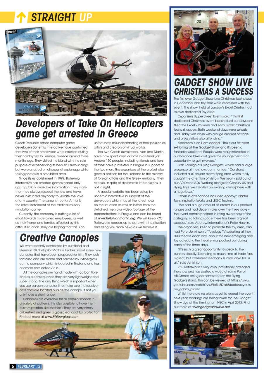 Radio Control Rotor World Magazine 82 Back Issue