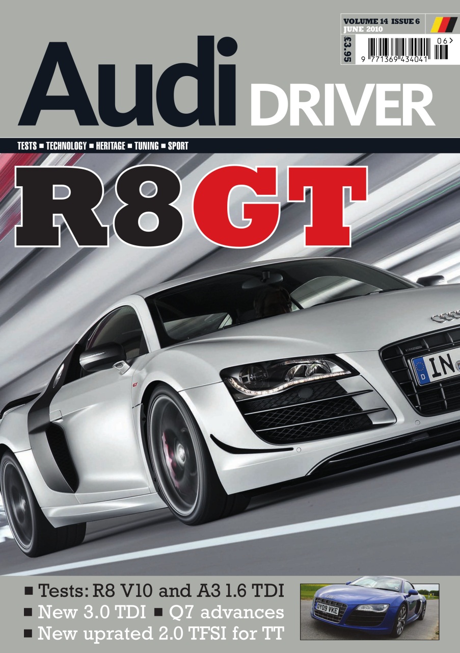 Audi Driver Magazine - June 2010 Subscriptions | Pocketmags