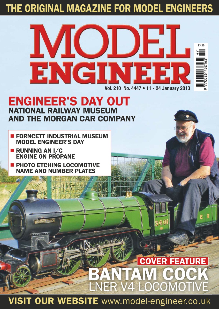 Model Engineer Magazine Vol. 210 No. 4447 Back Issue