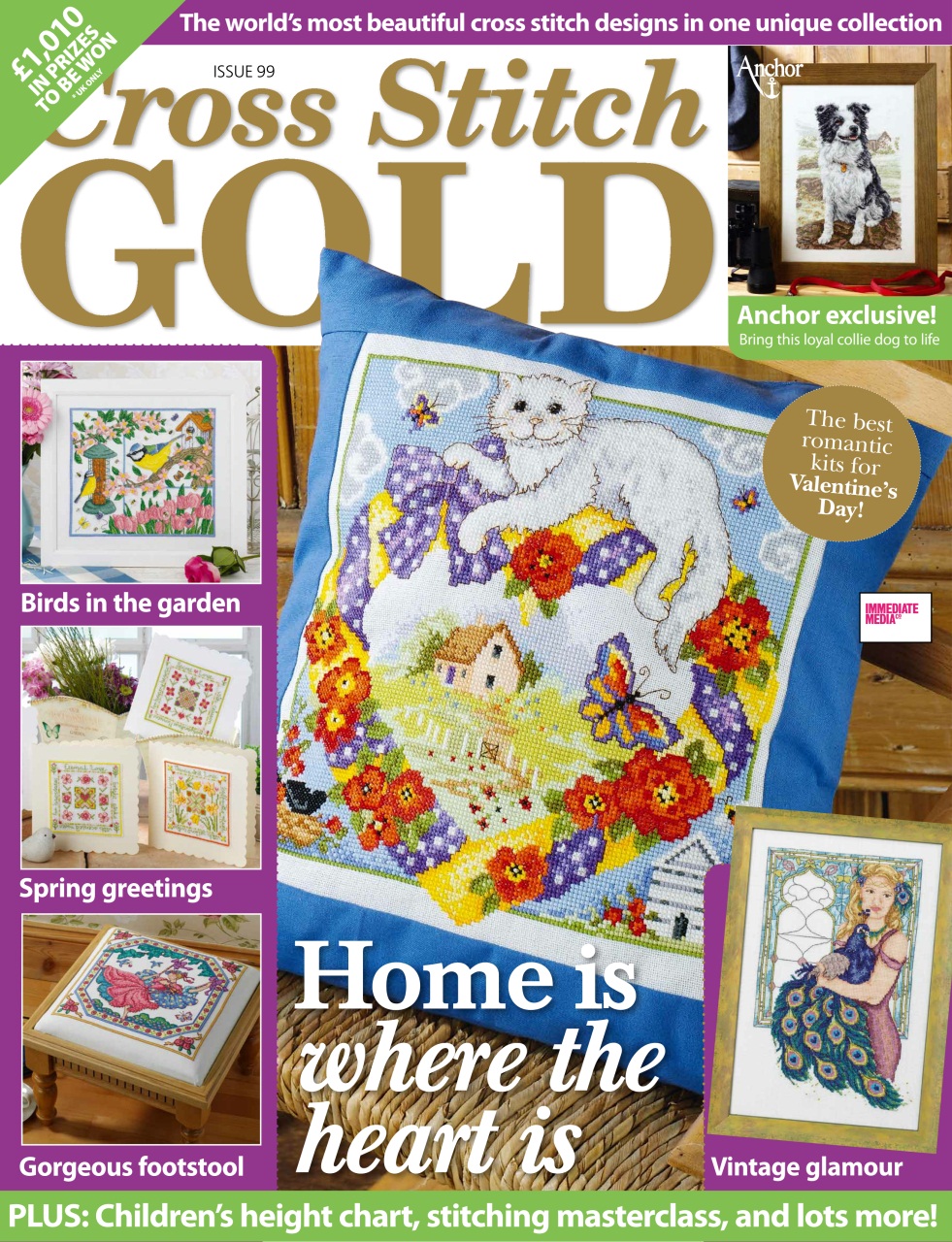 Cross Stitch Gold Magazine January 2013 Back Issue