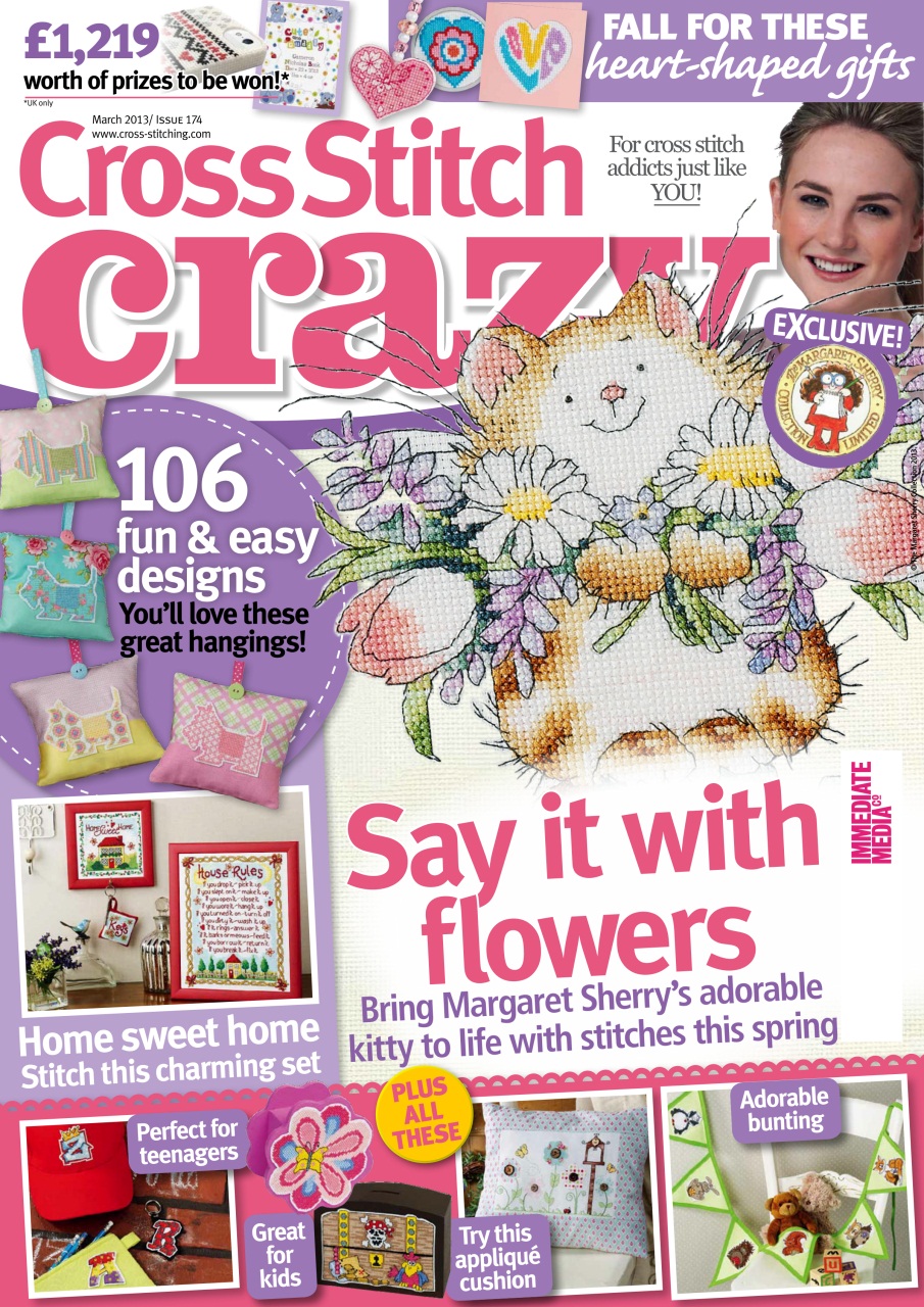 Cross Stitch Crazy Magazine March 2013 Back Issue