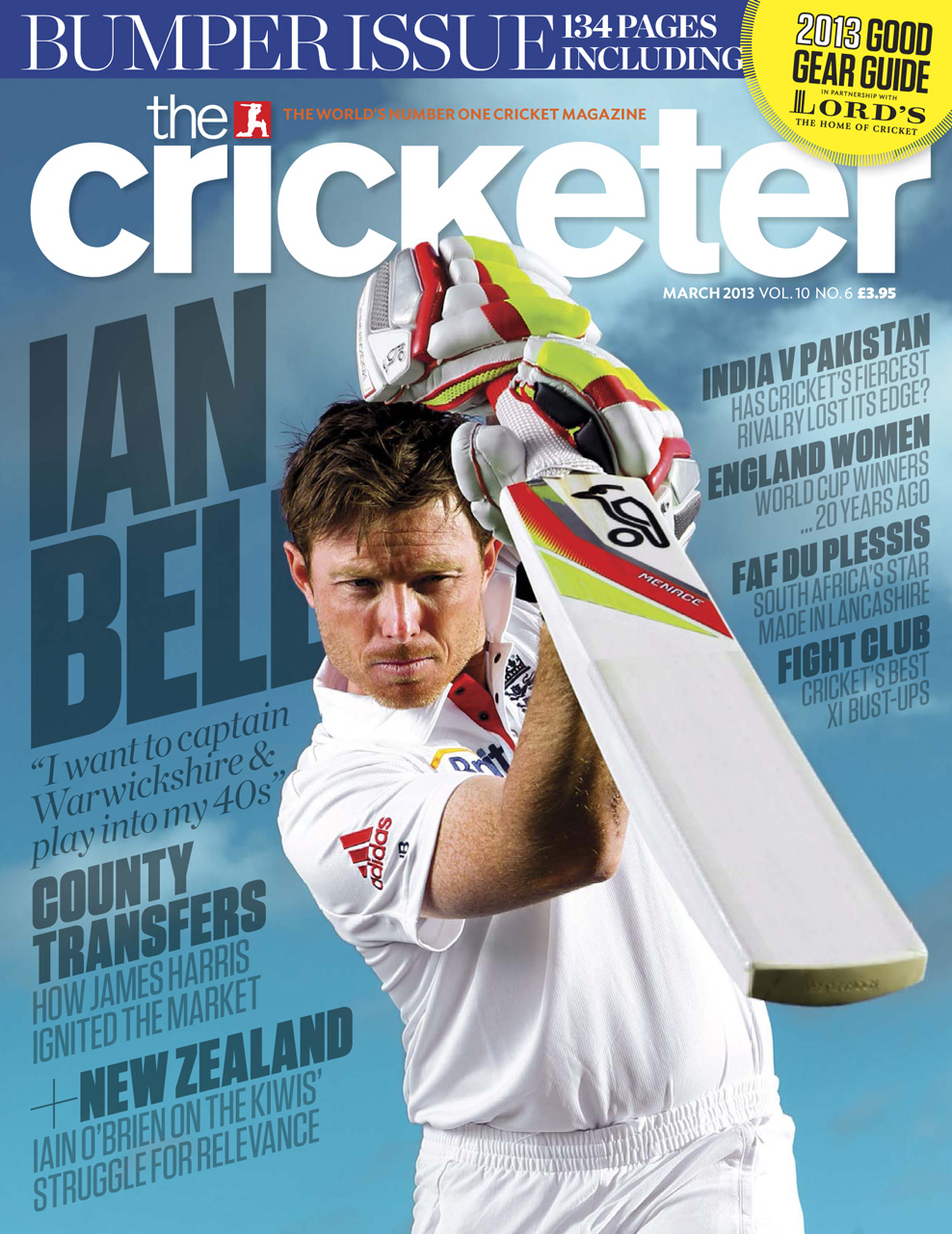 The Cricketer Magazine - March issue Back Issue