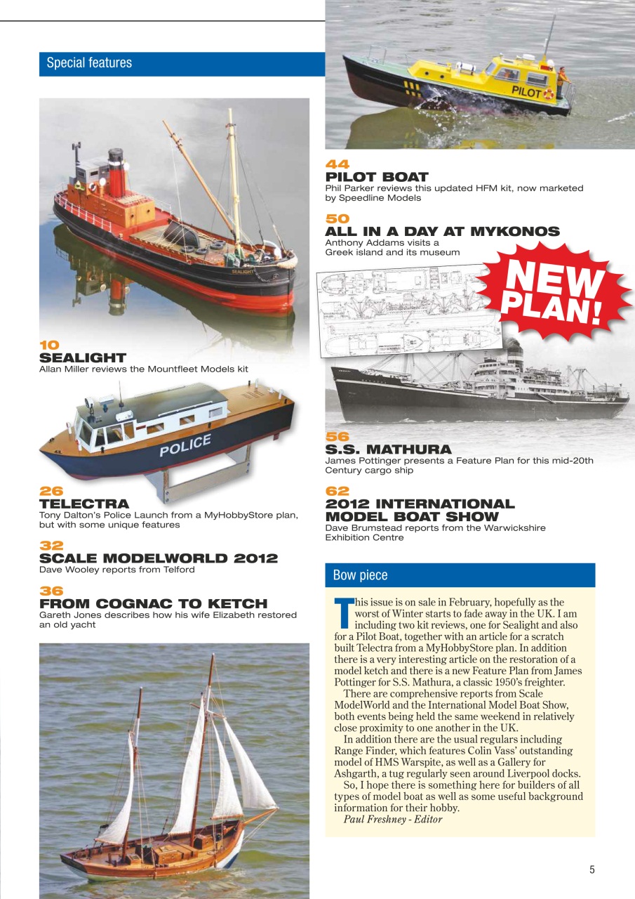 Model Boats Magazine - March 2013 Back Issue