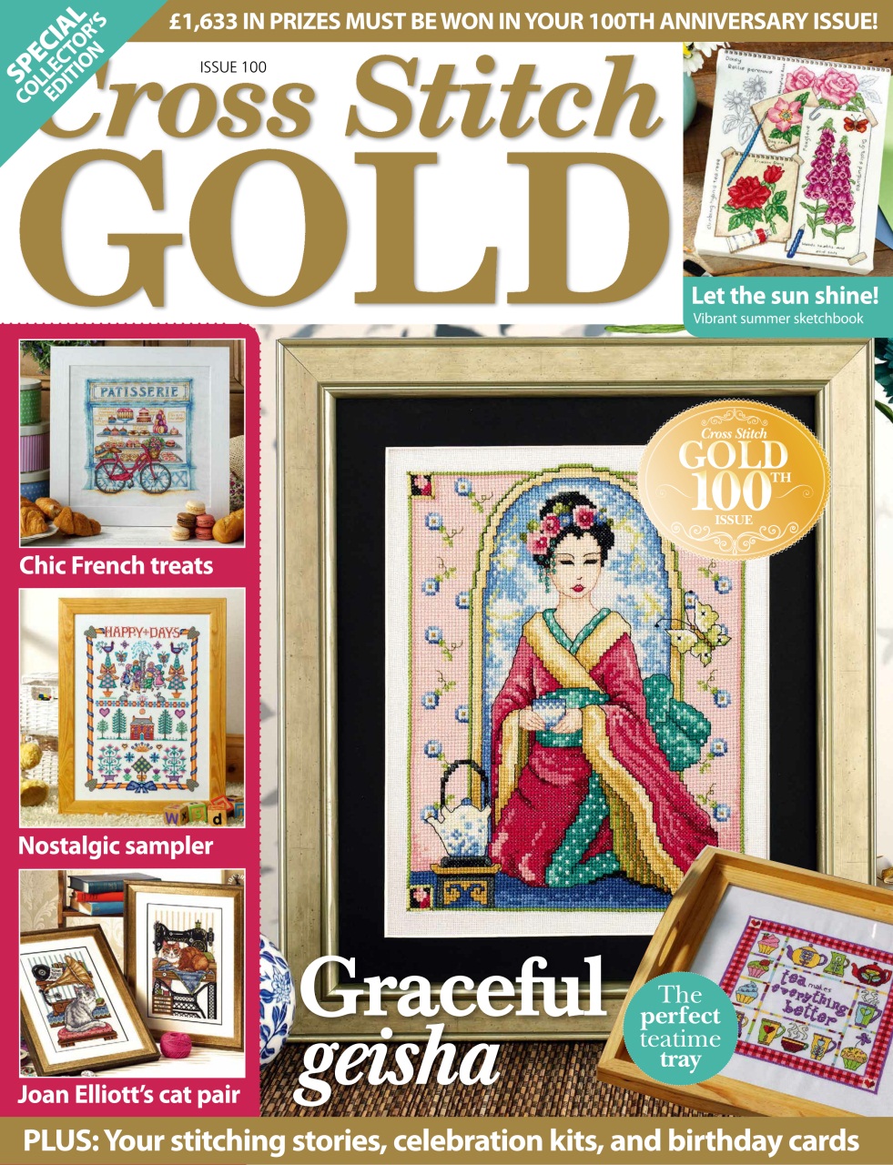Cross Stitch Gold Magazine February 2013 Back Issue