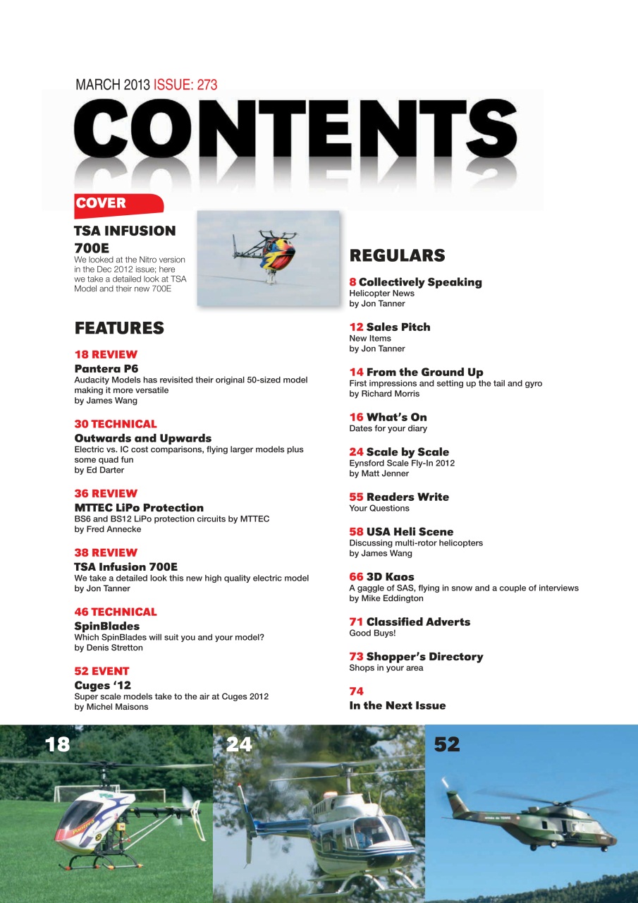 In Control Magazine Model Helicopter World Special Issue