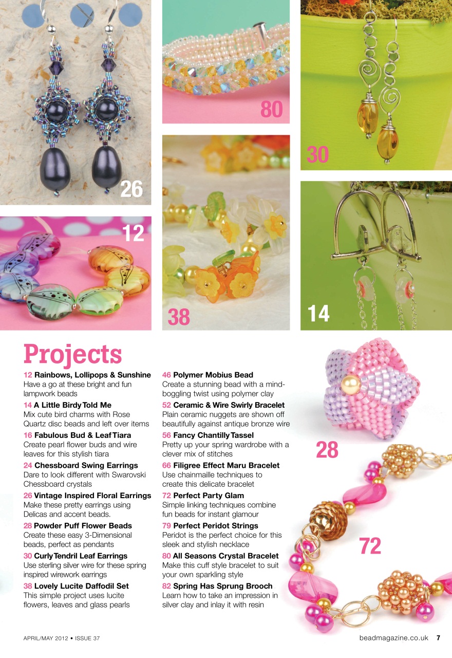Bead & Jewellery Magazine Bead Issue 37 Back Issue