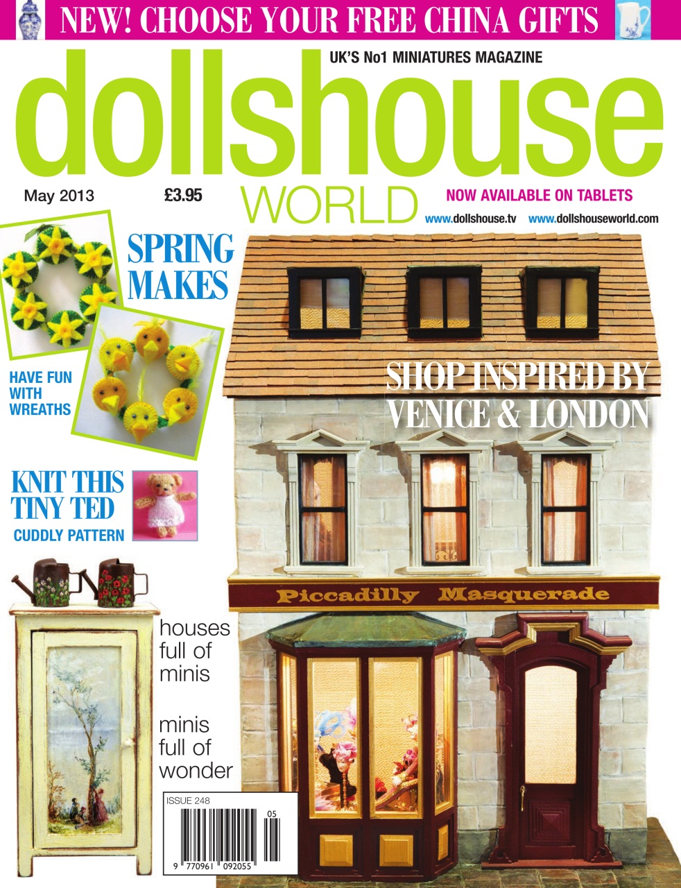 Dolls House World Magazine Dollshouse World Issue 248 Back Issue