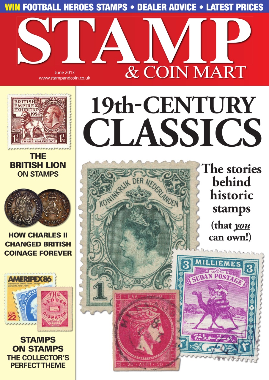 Stamp Collector Magazine Classic 19thcentury stamps Back Issue