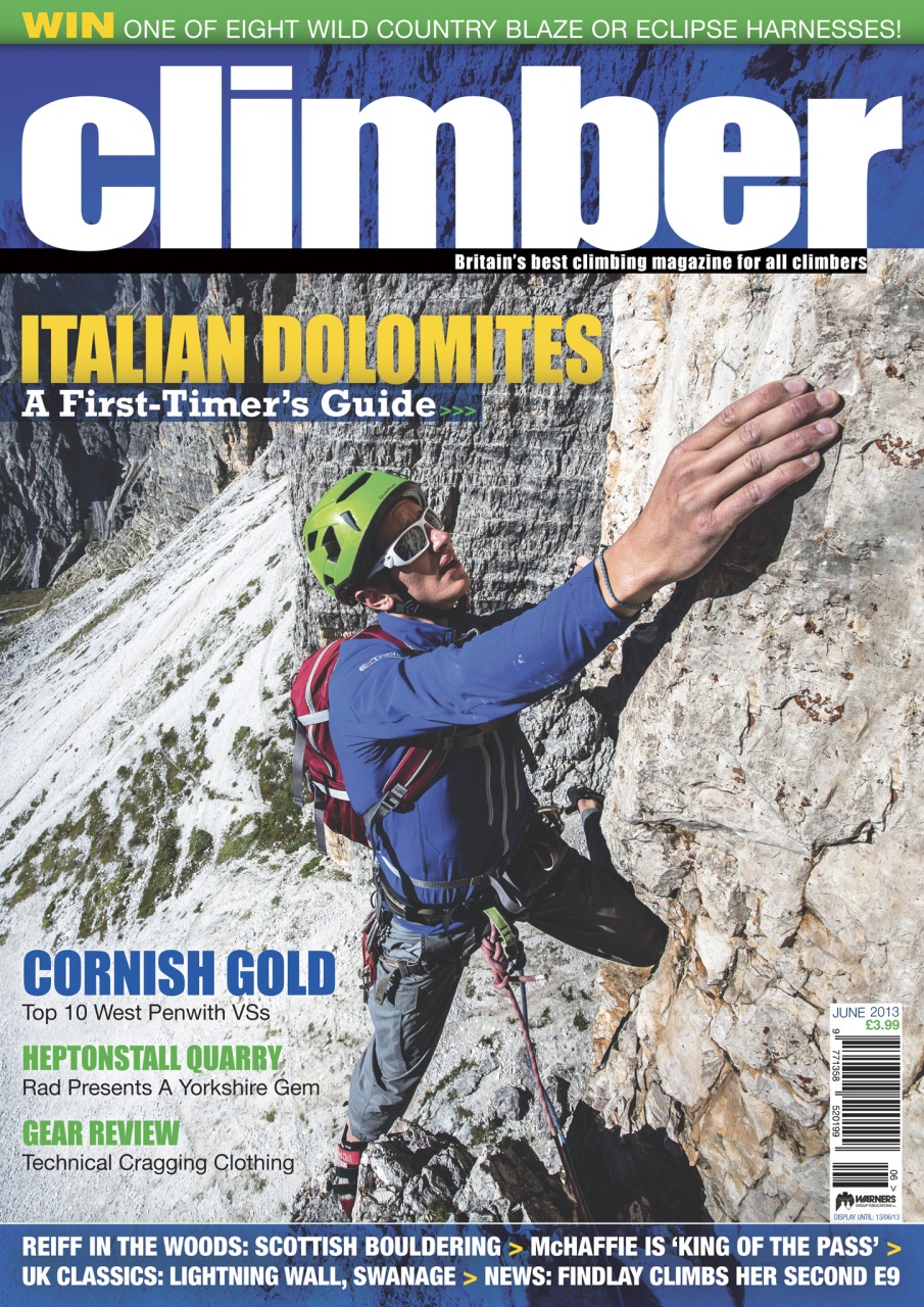 Climber Magazine Climber June 13 Back Issue