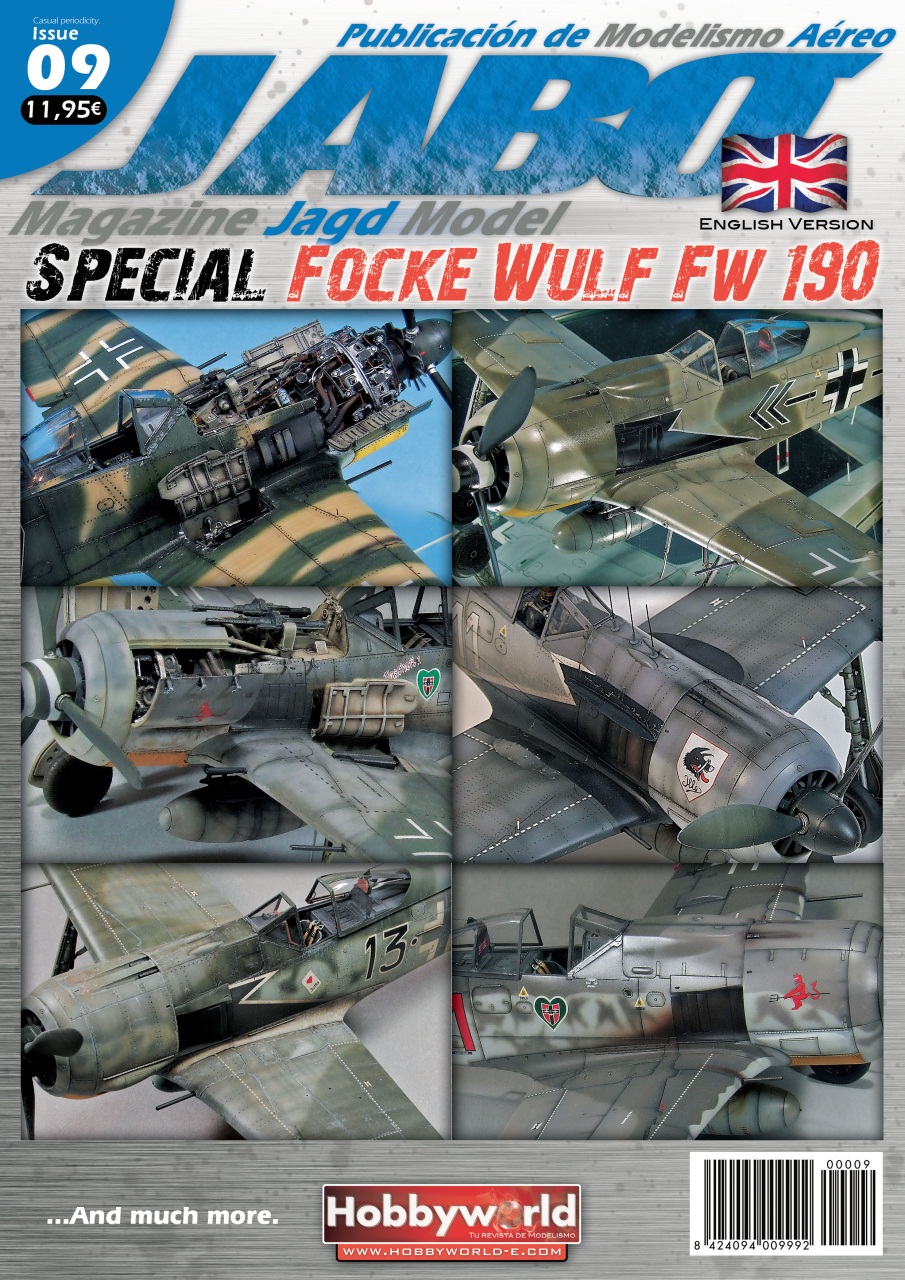 Jabo English Magazine JABO 09 SPECIAL FW 190 Back Issue