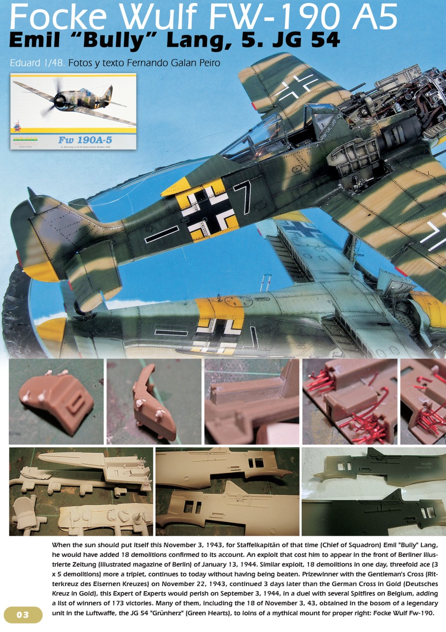 Jabo English Magazine JABO 09 SPECIAL FW 190 Back Issue