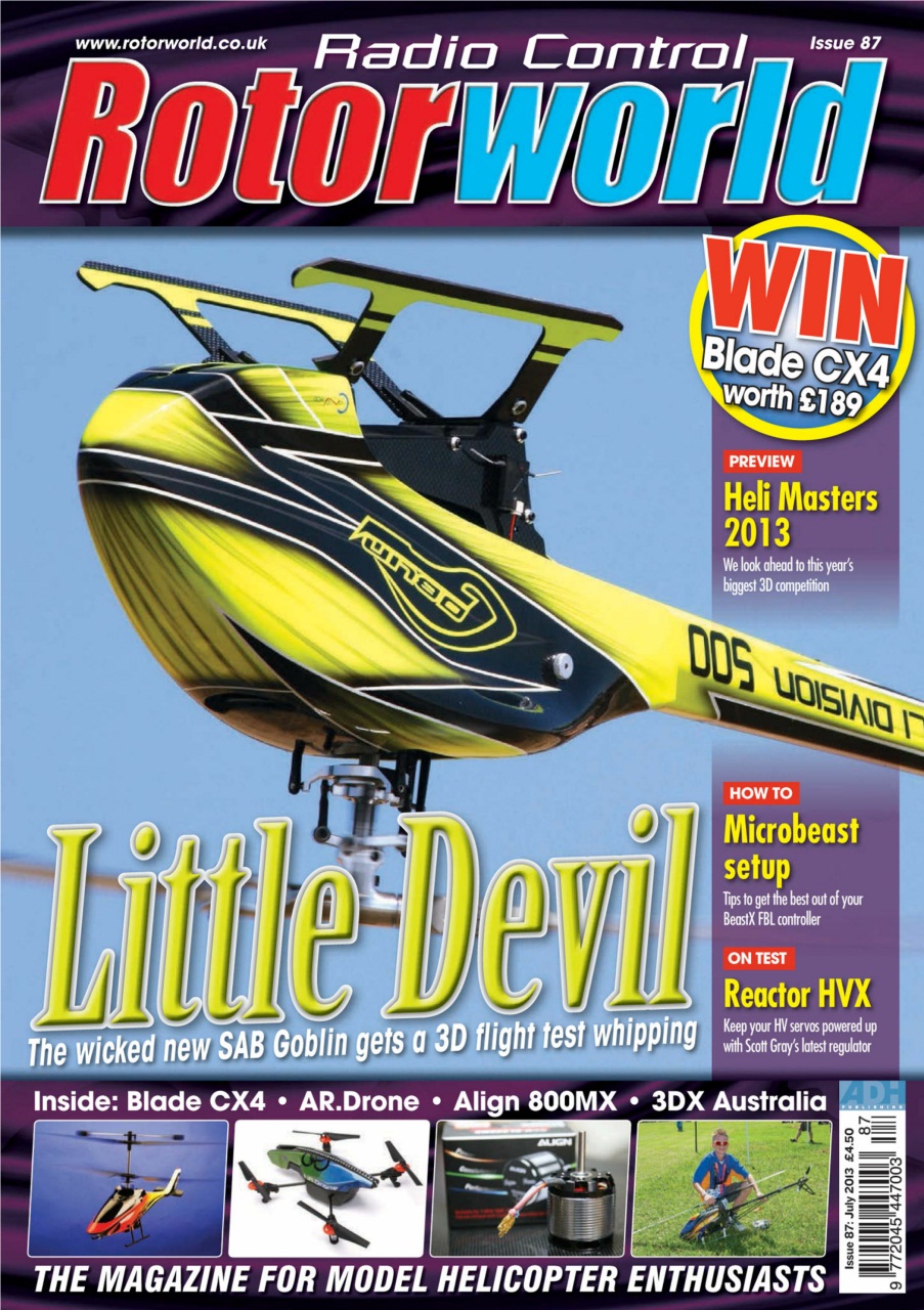 Radio Control Rotor World Magazine 87 Back Issue