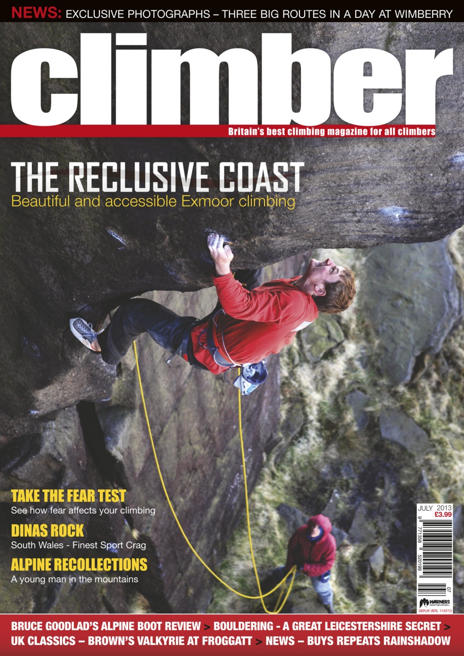 Climber Magazine Climber July 13 Back Issue