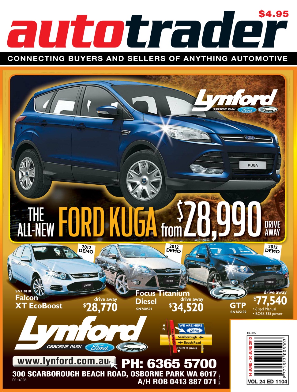 AutoTrader Magazine Autotrader 1104 Back Issue