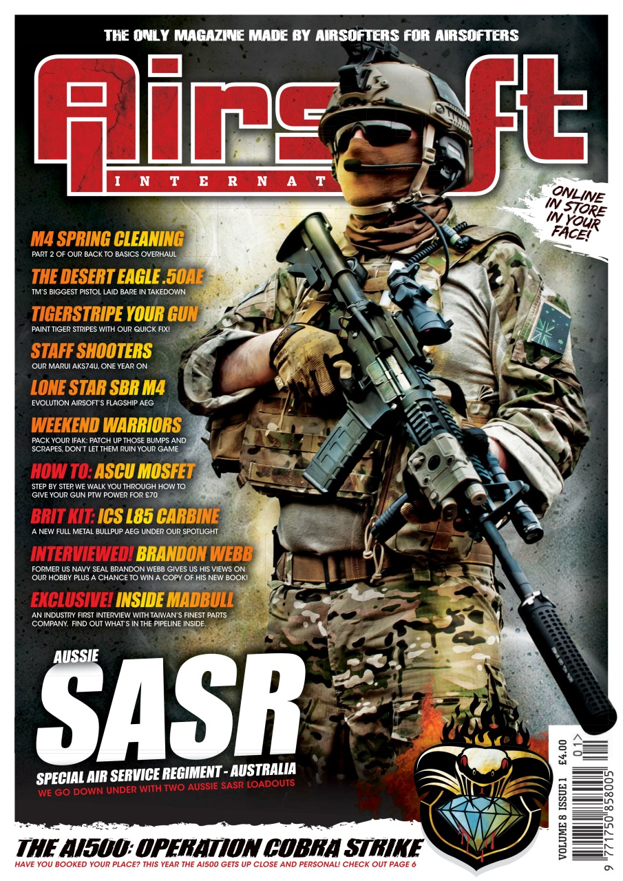 Airsoft International Magazine Volume 8 issue 1 Back Issue