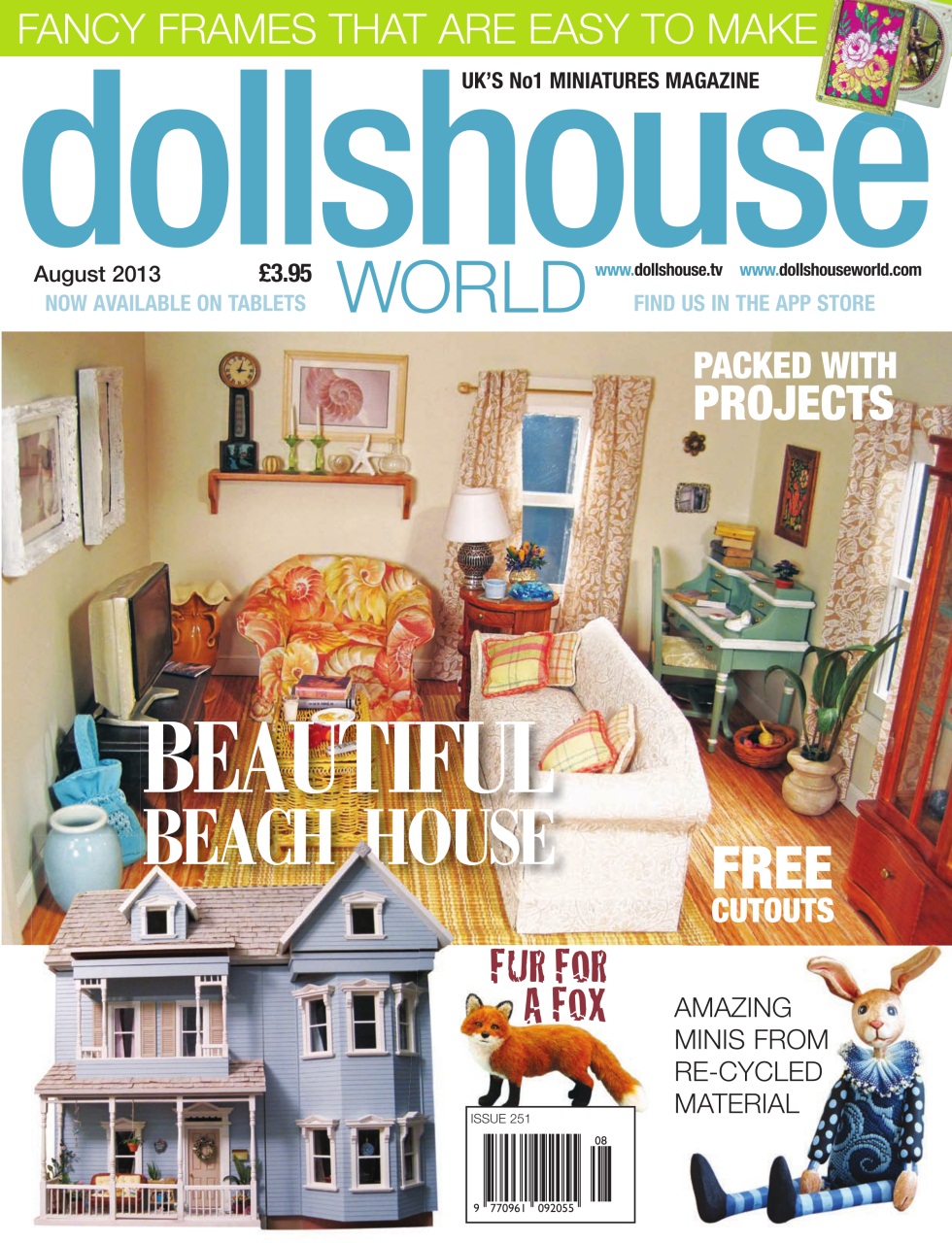 Dolls House World Magazine Dollshouse World Issue 251 Back Issue