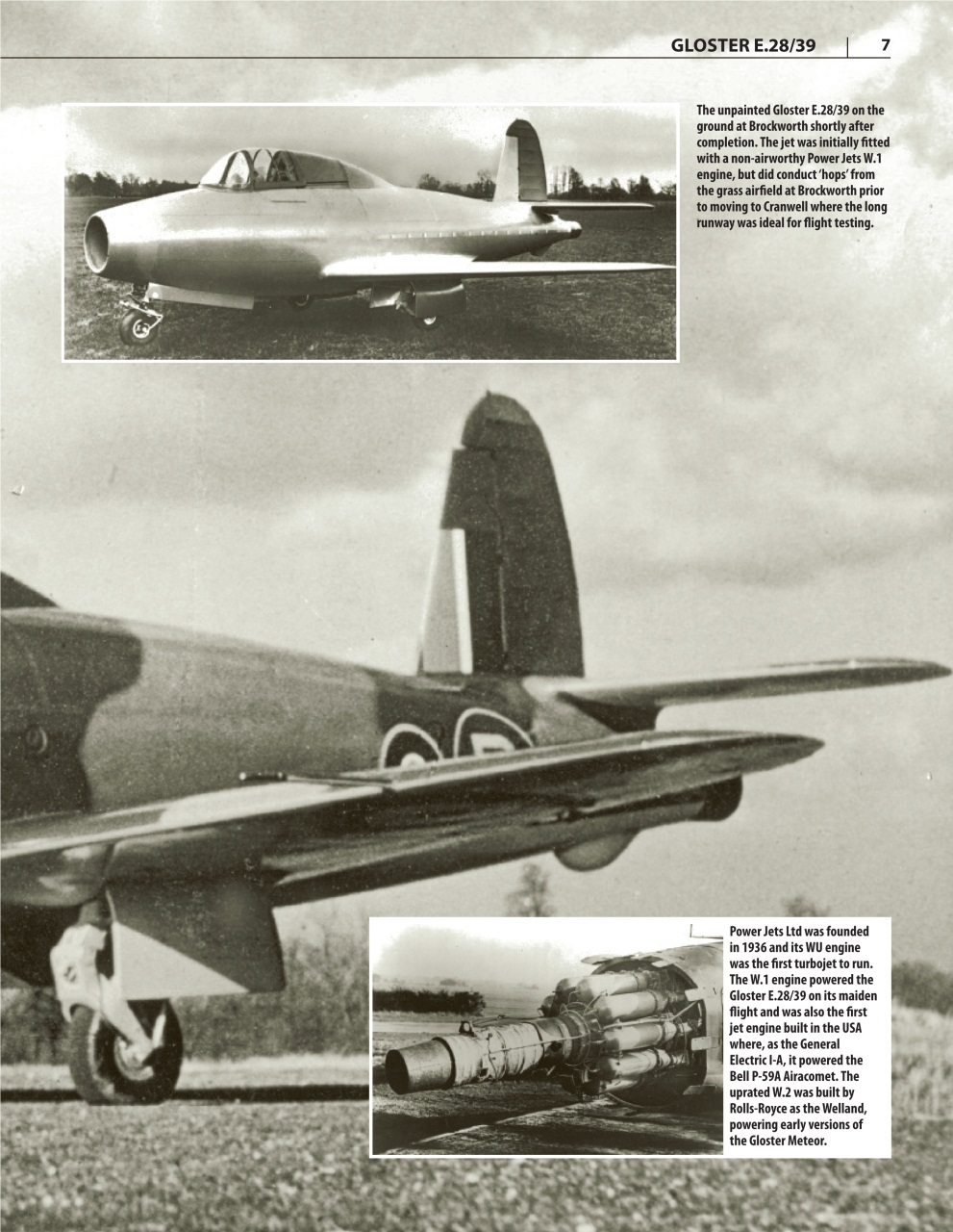 Aviation Archive Magazine - Early Jet Fighters Back Issue