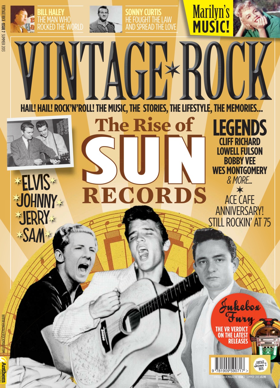 Vintage Rock Magazine - Summer 2013 Back Issue