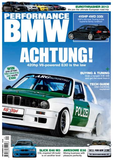 Performance BMW Magazine - September 2013 Back Issue